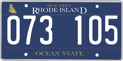 RI license plate 073105