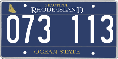 RI license plate 073113