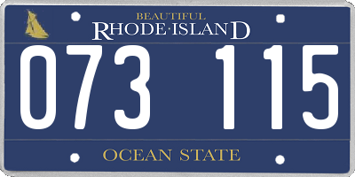 RI license plate 073115