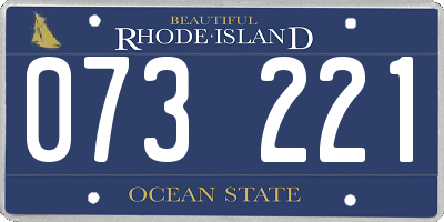 RI license plate 073221