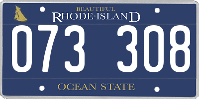RI license plate 073308