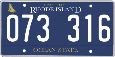 RI license plate 073316