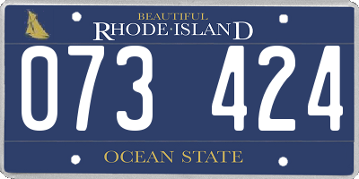 RI license plate 073424