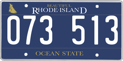 RI license plate 073513