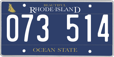 RI license plate 073514