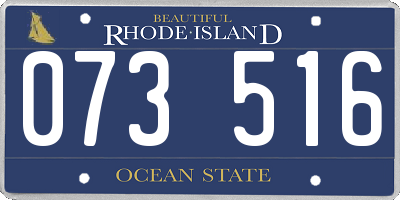 RI license plate 073516