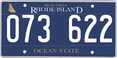 RI license plate 073622
