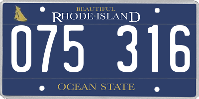 RI license plate 075316
