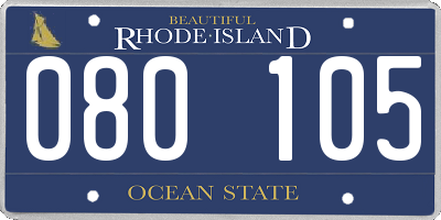 RI license plate 080105