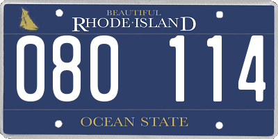 RI license plate 080114