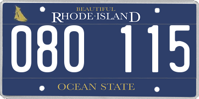 RI license plate 080115