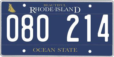 RI license plate 080214