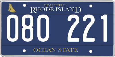 RI license plate 080221