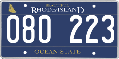RI license plate 080223