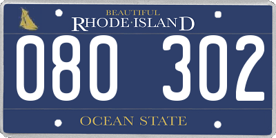RI license plate 080302