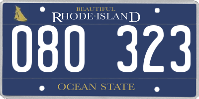 RI license plate 080323
