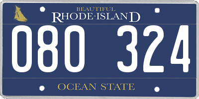 RI license plate 080324