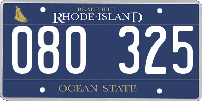 RI license plate 080325
