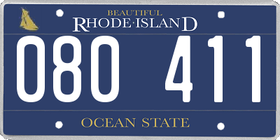 RI license plate 080411