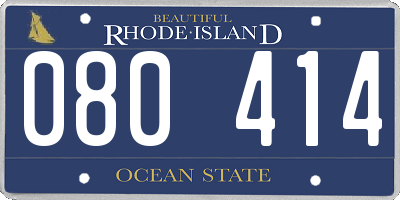 RI license plate 080414
