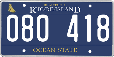 RI license plate 080418