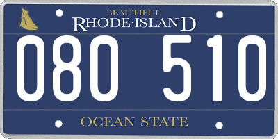 RI license plate 080510