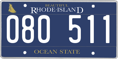RI license plate 080511