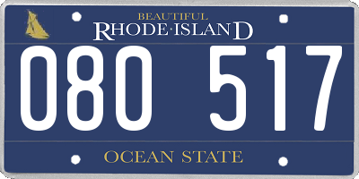 RI license plate 080517