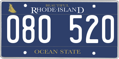 RI license plate 080520