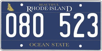 RI license plate 080523