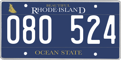 RI license plate 080524