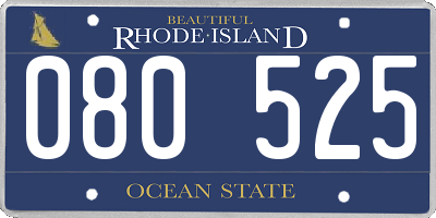 RI license plate 080525