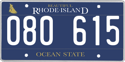 RI license plate 080615