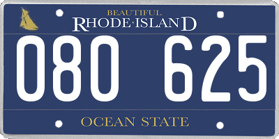 RI license plate 080625