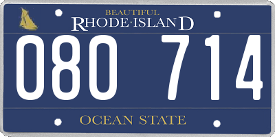 RI license plate 080714