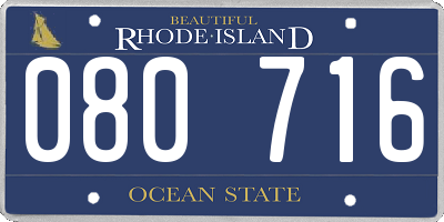 RI license plate 080716