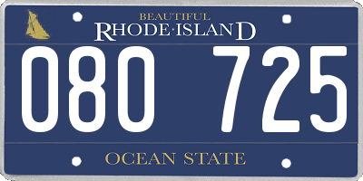 RI license plate 080725