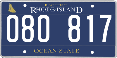 RI license plate 080817