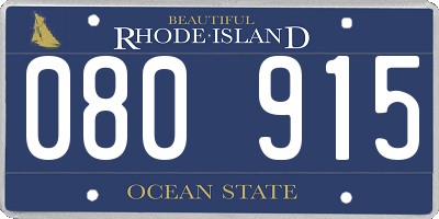 RI license plate 080915