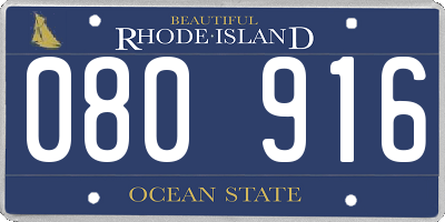 RI license plate 080916