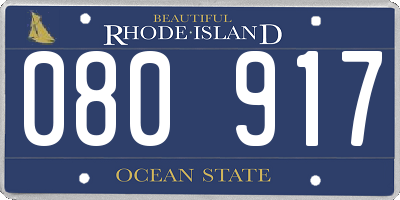 RI license plate 080917