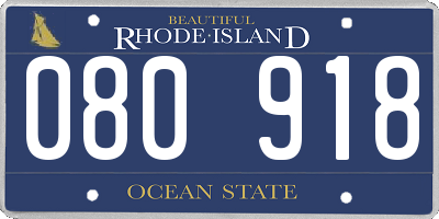 RI license plate 080918