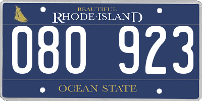 RI license plate 080923