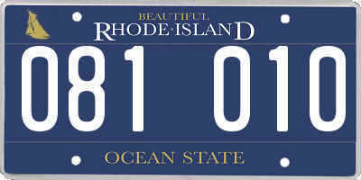 RI license plate 081010