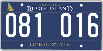 RI license plate 081016