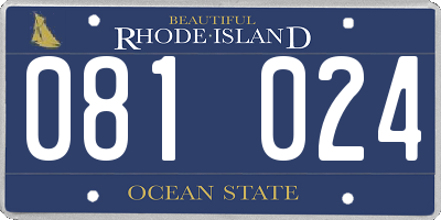 RI license plate 081024