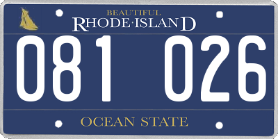 RI license plate 081026