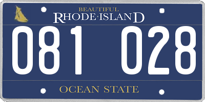 RI license plate 081028