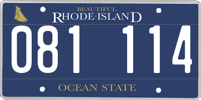 RI license plate 081114