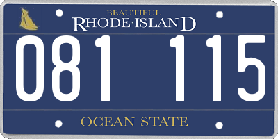 RI license plate 081115